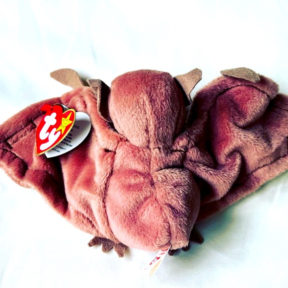 Ty Beanie Baby "BATTY" the Bat. 1996 RARE MINT ORIGINAL Retired With PVC Pellets - Picture 3 of 9